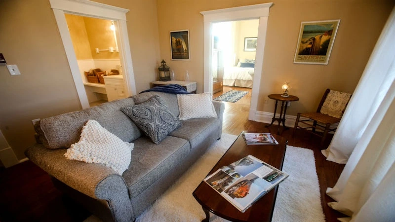 Chessie Room View of Heritage Station from the window